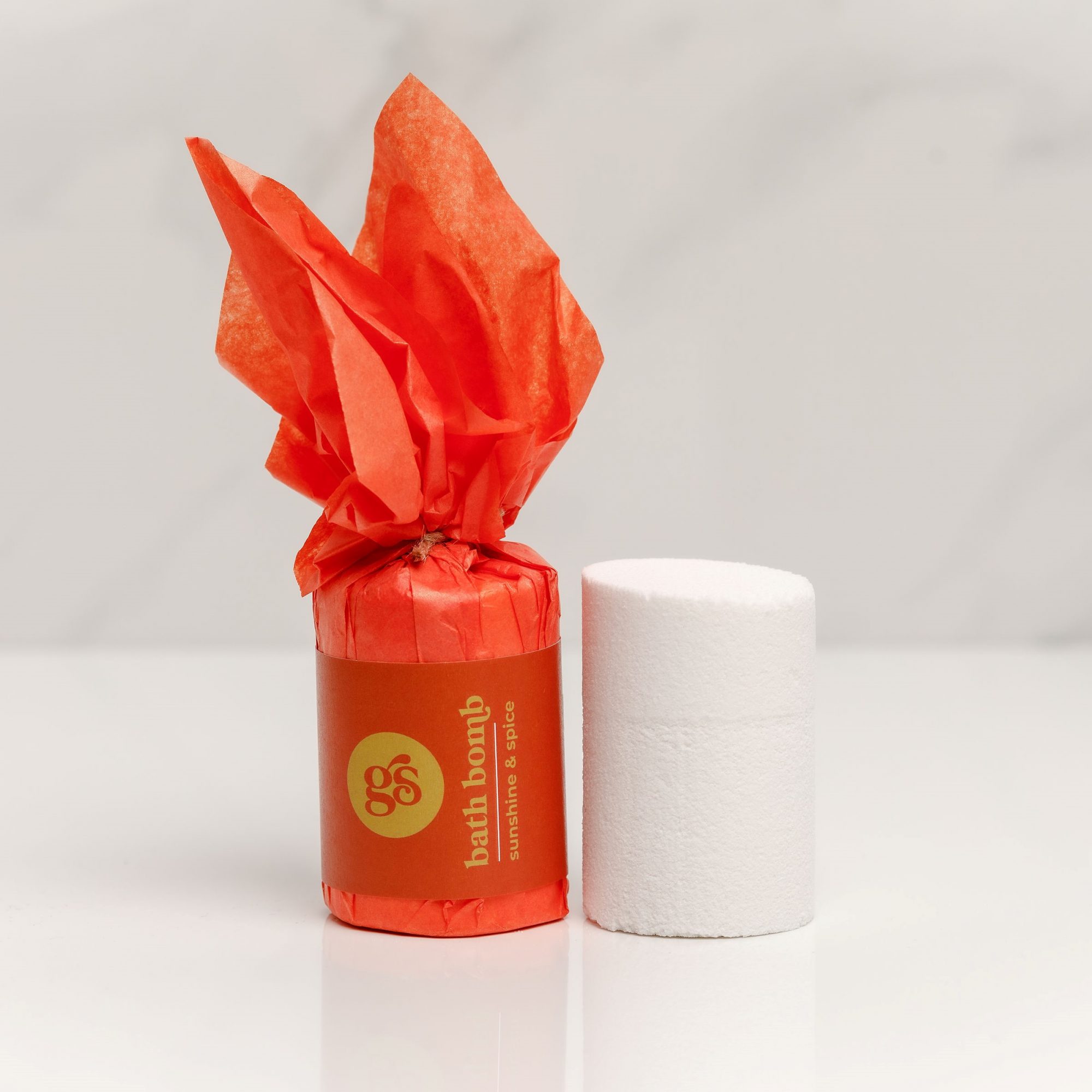 NZ Handmade Natural Sunshine & Spice Fizzbomb