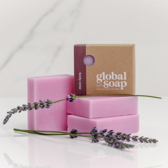 NZ Handmade Natural Oil Of Lavender Soap NZ Handmade Natural Oil Of Lavender Soap