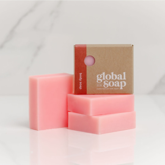 NZ Handmade Natural Rose Geranium Soap NZ Handmade Natural Rose Geranium Soap
