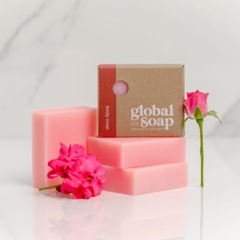 NZ Handmade Natural Rose Geranium Soap