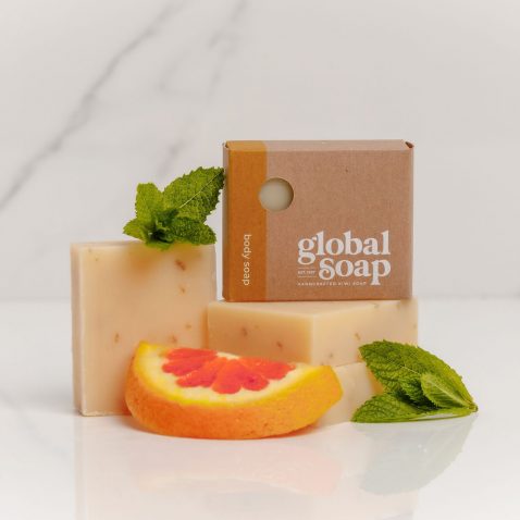 NZ Handmade Natural Citrus Mint Soap