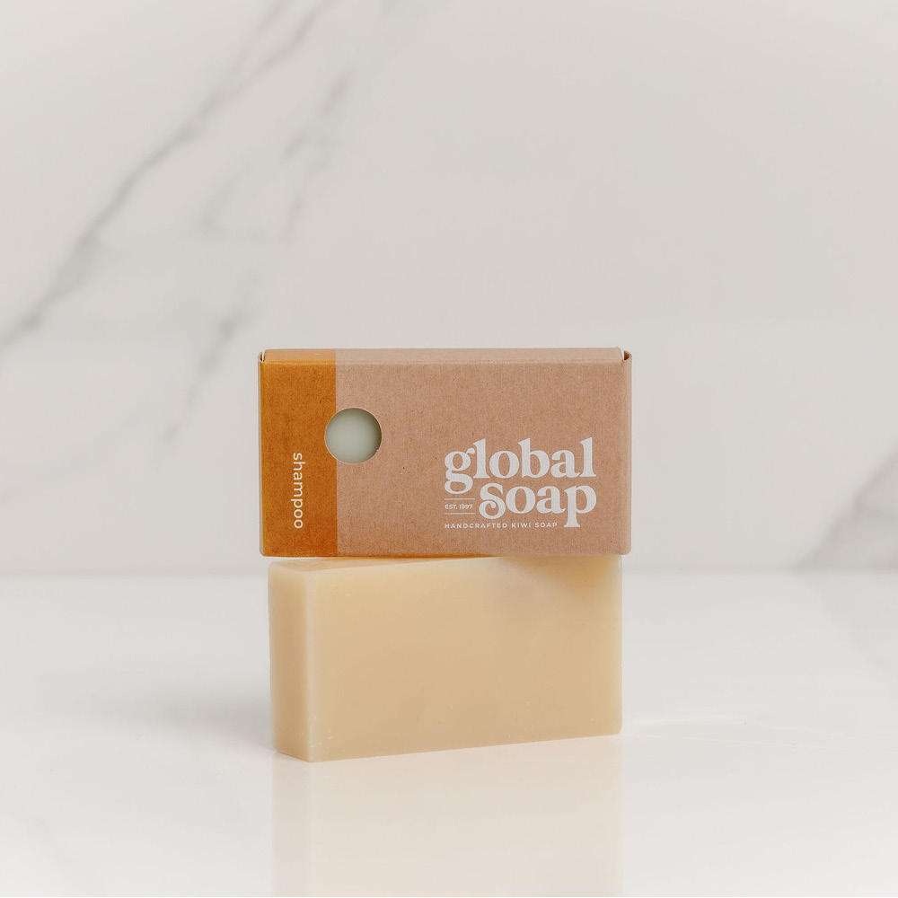 NZ Handmade Natural Lemon & Lavender Shampoo Bar