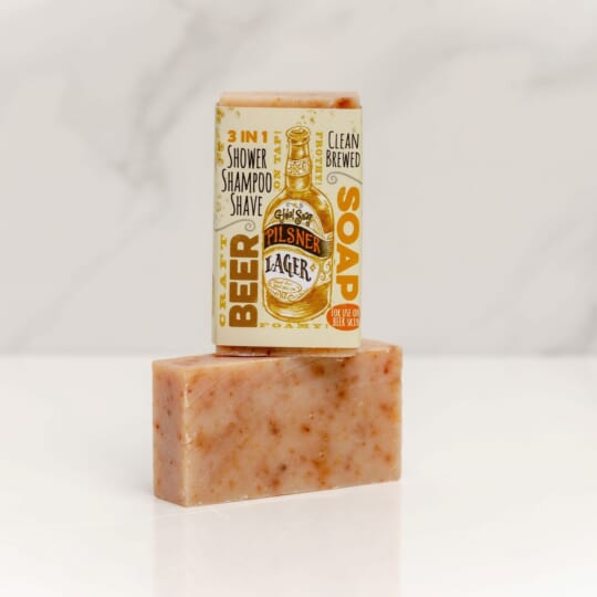 NZ Handmade Natural Pilsner Beer Soap Vintage Look NZ Handmade Natural Pilsner Beer Soap Vintage Look